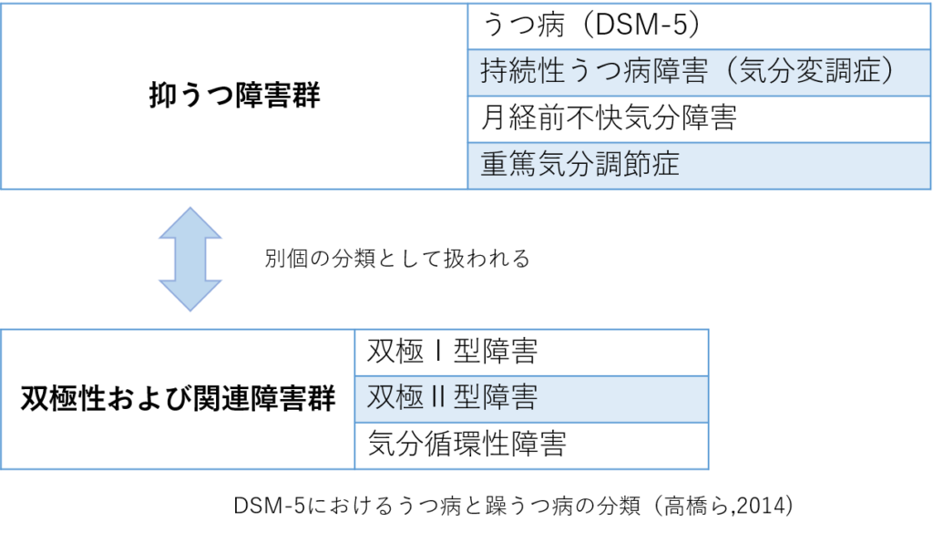 気分障害の分類　DSM2